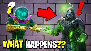 What Happens if Boss Dr Doom Meets Boss Mysterio in Fortnite Season 4!