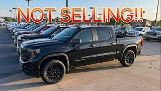 The New 2024 Sierras Are NOT selling…LOTS ARE FILLING UP!!