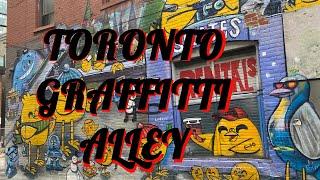 DT Discovery|Toronto Rush Lane|Graffitti Alley|塗鴉巷 |Street Artist|街頭藝術家|打卡| 中文字幕