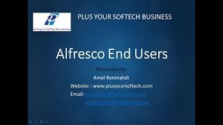 Alfresco End Users: Alfresco Roles and Permissions/Adding a Users