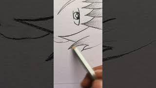 Easy anime drowing#sorts # vairal#indrajit art