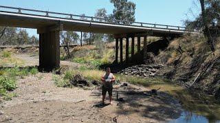 Fishing under a Highway