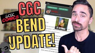 CGC Issues UPDATE & Statement On "Bend Gate" Situation...It Ain't Good...