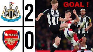  Newcastle vs Arsenal 2-0 Gordon goal & Isak goal | EFL Cup HIGHLIGHTS 2025