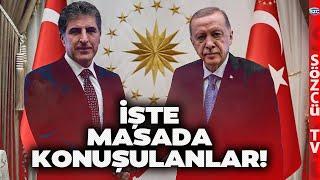 Barzani'den Erdoğan'a Zamanlaması Manidar Ziyaret! Çözüm Süreci Tartışmasının Ortasında...