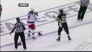 Donald Brashear vs Eric Godard Oct 2, 2009