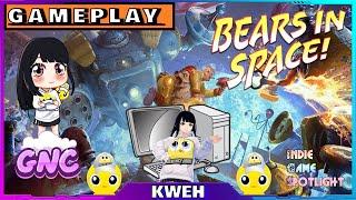 BEARS IN SPACE | GAMEPLAY | PC | Indie Game Spotlight