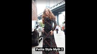 PETITE STYLE Myth 2 | Can petite women wear long dresses? | Fashion Tips