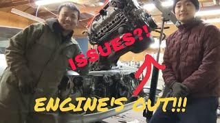 Cressida MX83 Build | Engine Removal/Problems | Part 1