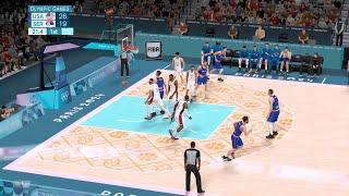  LIVE NOW! USA vs Serbia Full Game | 2024 Olympic Men's Basketball Live | Semi-Finals | 2K24