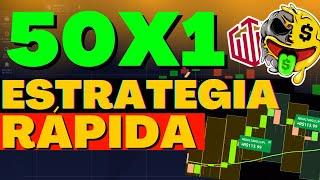 ESTRATÉGIA RÁPIDA COM 1 WIN A CADA 4MIN – 50X1 NA QUOTEX – ESTRATEGIA PARA QUOTEX 2024