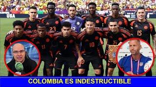  PERIODISTA ESPAÑOL y TECNICO de ESTADOS UNIDOS SE RINDEN a SELECCION COLOMBIA vs ESTADOS UNIDOS