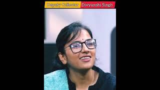 DIVYANSHI SINGH, UPPCS 2020 Topper (Deputy Collector, 34th Rank) Mock Interview 