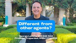 What do we do different than other agents? George Lorimer #sandiegohousingmarket #sandiegoagent