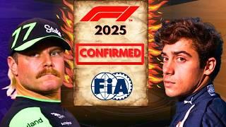 FORMULA 1 Driver Market Madness CONFIRMS Valtteri Bottas & Franco Collapinto on 2025 GRID!