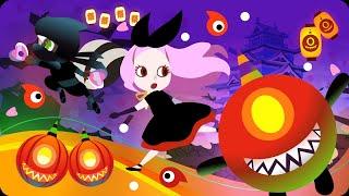 Nin Nin Halloween (Vampire Girl & #ONIBALL)┃#babyninnin┃halloween┃#jakeohama┃animation