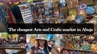 Market Vlog: Cheapest Arts and Crafts Market in Abuja