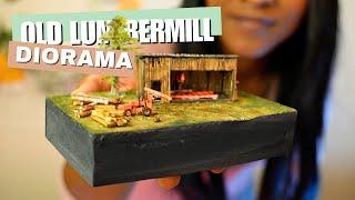 BUILDING an N-SCALE Lumbermill DIORAMA