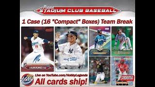 24 Topps Stadium Club COMPACT 1 Case (16 Box) TEAM break #8 eBay 11/21/24