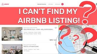 How To Find Your Listing + What To Do If You Cannot + Airbnb Search Tips