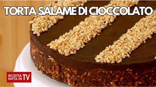 TORTA SALAME DI CIOCCOLATO di Benedetta Rossi - Ricetta TV Fatto in Casa per Voi