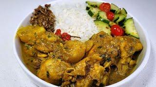 Curried Chicken/ chicken curry Recipe | Guyanese Style