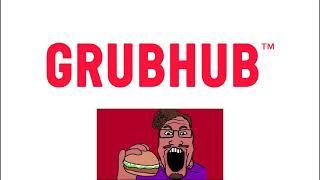 GrubHub Ad remade with stock images, so it's better/worse