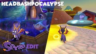 Spyro 3: Headbashpocalypse & SpyroEdit Hacking | Spooky Swamp & Country Speedway