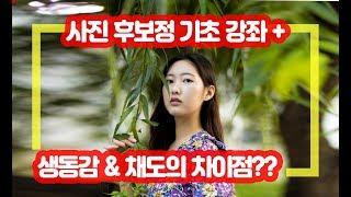 사진 후보정 기초강좌 | 생동감 채도 차이점 [ 라이트룸 포토샵 캡처원 ]