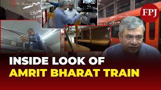 General Coach Gets Premium Makeover: Ashwini Vaishnaw Inspects Amrit Bharat Train