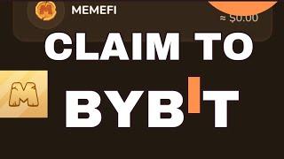 HOW TO WITHDRAW YOUR MEMEFI TOKEN TO BYBIT EXCHANGE. STEP BY STEP GUIDE