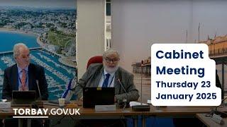 Torbay Council Cabinet 23 January 2025