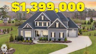 Tour a $1.4 Million LUXURY Home with AMAZING POOL in Wake Forest NC