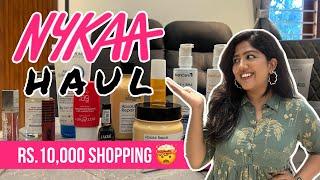 What I shopped on Nykaa for ₹10,000?  | Nykaa Haul | Makeup | Beauty @Meghana_Shankarappa