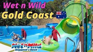 Water Slide Rides at Wet n Wild Gold Coast  