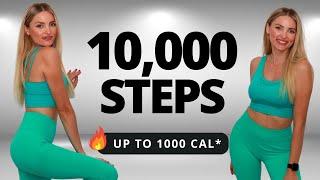  10,000 Steps Workout, Burn up to 1000 cal* | Walking Workout 