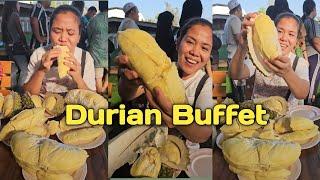 Durian and bbq buffet in Thailand