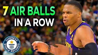 The Most EMBARRASSING NBA Records Of All Time..