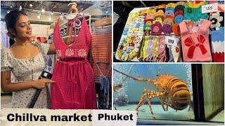 Best Street Shopping place In Phuket  || yaha veg kuch nahi hai  || phuket || alkagarwal