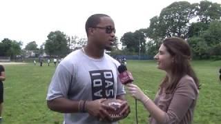 Kevin Minter Gridiron Girls Camp Interview