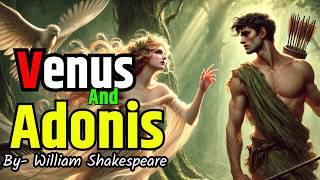 Venus and Adonis by William Shakespeare | AKSRajveer Sir | Literature Lovers