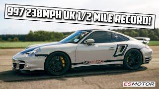 WORLDS FASTEST PORSCHE SETS NEW 238 MPH UK RECORD!! #porsche #esmotoruk #porschelove #997