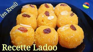 Recette Ladoo Besan Mauricien (en Kreol ) | Special Ganesh Chaturthi