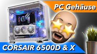 Das BESTE 2 Kammer PC Gehäuse? Corsair 6500D / X im Unboxing, Review & Test