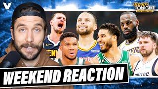 NBA Reaction: Nuggets STUN Luka & Mavericks, Celtics-Bucks + Power Rankings | Hoops Tonight