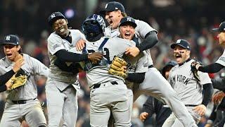 START SPREADING THE NEWS! The Yankees are HEADED TO THE WORLD SERIES! (Soto HR, first WS since 2009)