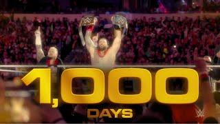 Roman Reigns historic 1,000 days as Champion (Tribute Video)