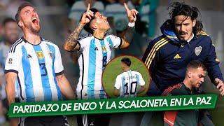 ¡ARGENTlNA golea y SIN MESSl! + Partidazo de ENZO vs BOLIVIA + ANGEL CORREA ovacionado en BOLIVIA