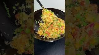 SPAM Fried Rice with Greens & Corn!  Better Than Takeout! #asianfood #friedrice    #shorts #yummy