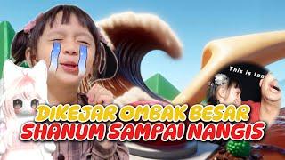 SHANUM SAMPAI MENANGIS KARENA DIKEJAR KEJAR OMBAK BESAR  COFFEE TSUNAMI! ROBLOX [INDO]